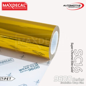 MAXDECAL 9600-SC16 Super Chrome Elite Gold