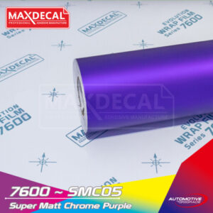 MAXDECAL 7600-SMC05 Super Matt Chrome Purple