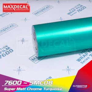 MAXDECAL 7600-SMC08 Super Matt Chrome Turquoise