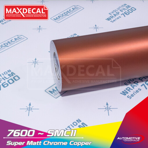 MAXDECAL 7600-SMC11 Super Matt Chrome Copper