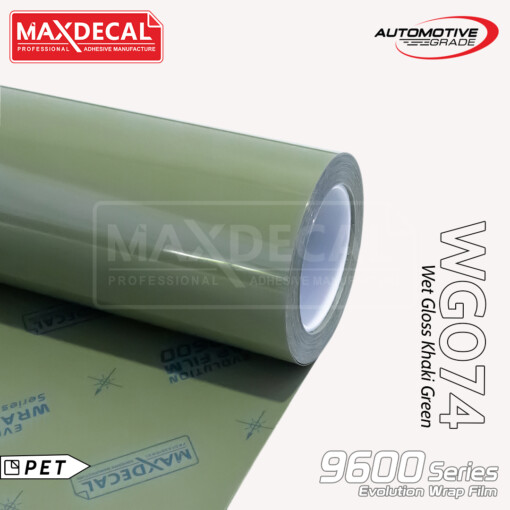 MAXDECAL 9600-WG074 Wet Gloss Khaki Green