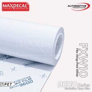 MAXDECAL 9600-FXW10 Flex Wrap Print White