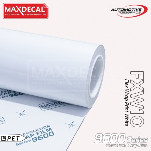 MAXDECAL 9600-FXW10 Flex Wrap Print White