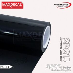 MAXDECAL 9600-SPG15 Sixty Prime Gloss Black