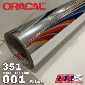 ORACAL 351 - 001 Metalized Film Chrome Mirror Silver Sticker [METERAN]