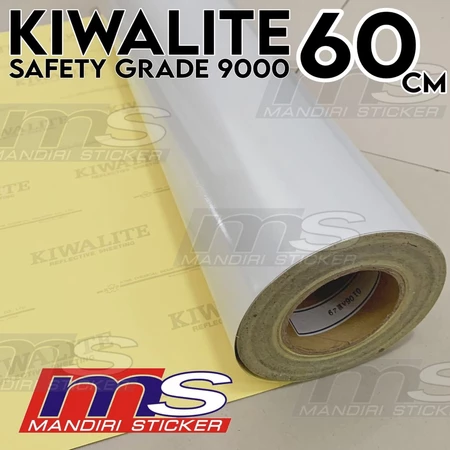 KIWALITE Reflective Sticker Scotchlite Safety Grade 9000 60cm [ROLL]